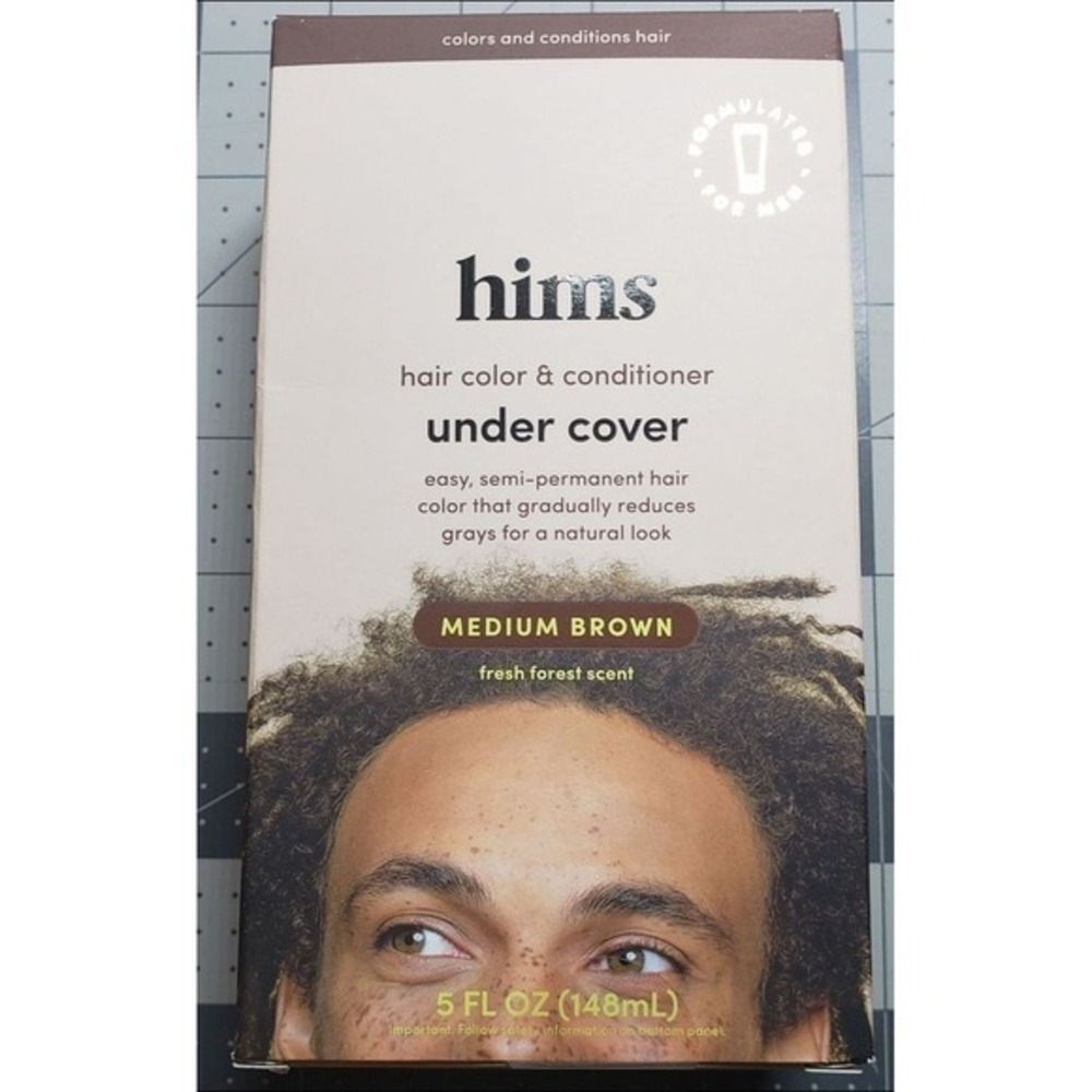 Hims‎ Hair Color Conditioner for Men, 5 oz, Medium Brown, Semi-Permanent